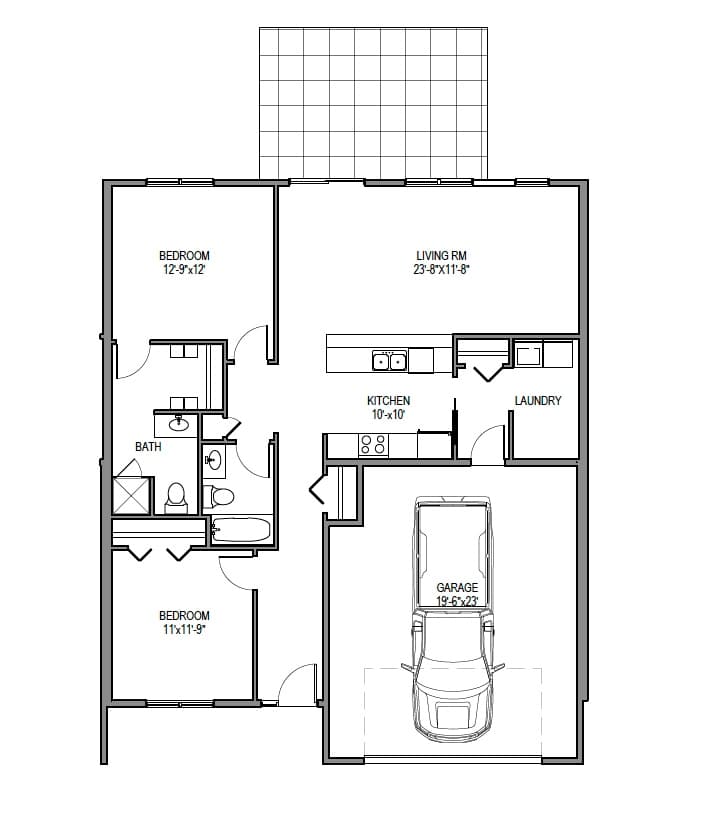 Standard Unit floor plan